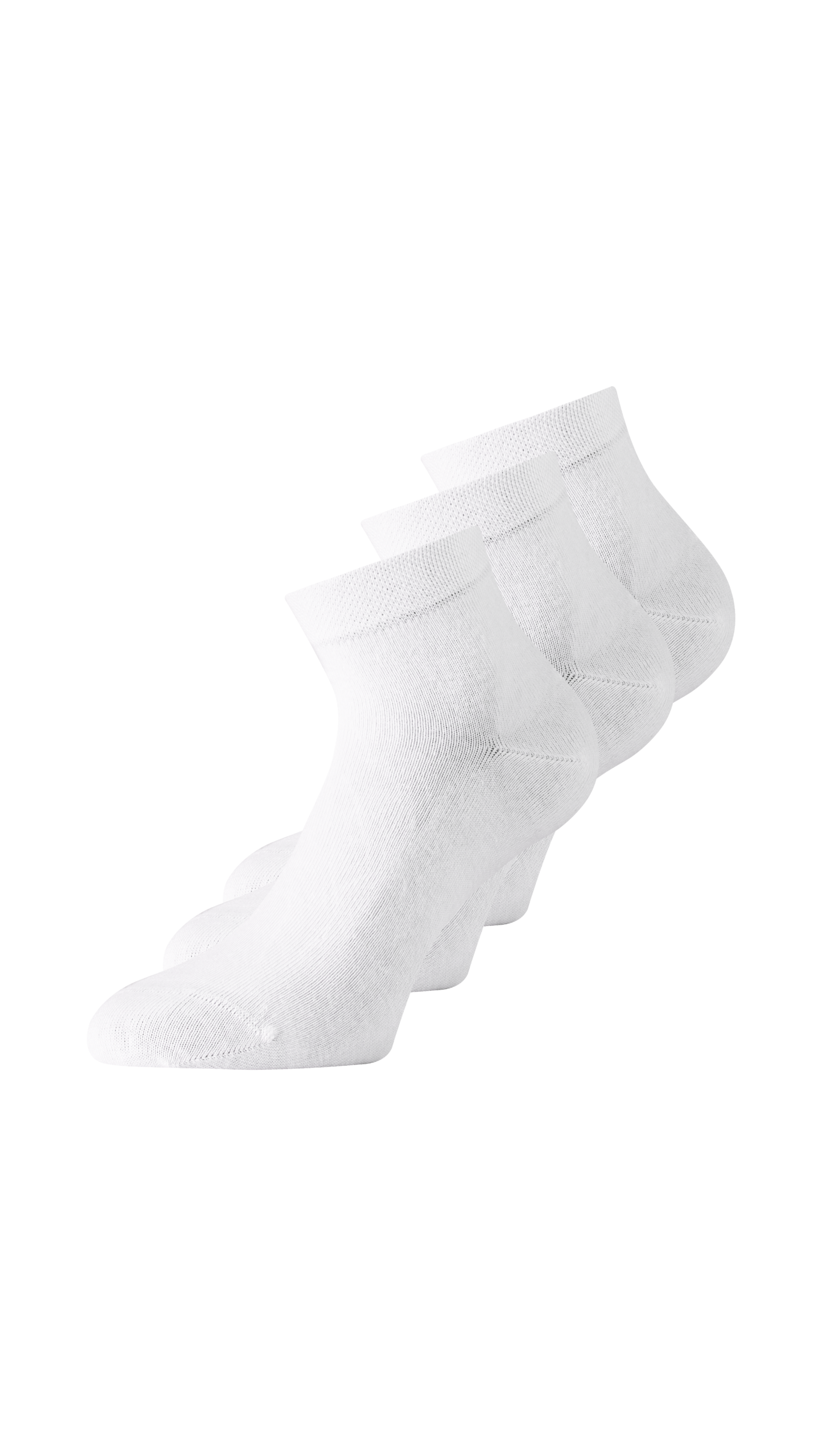 13001 – Casual Quarter Sock – Comfort Cuff – Unisex – 3-Pack