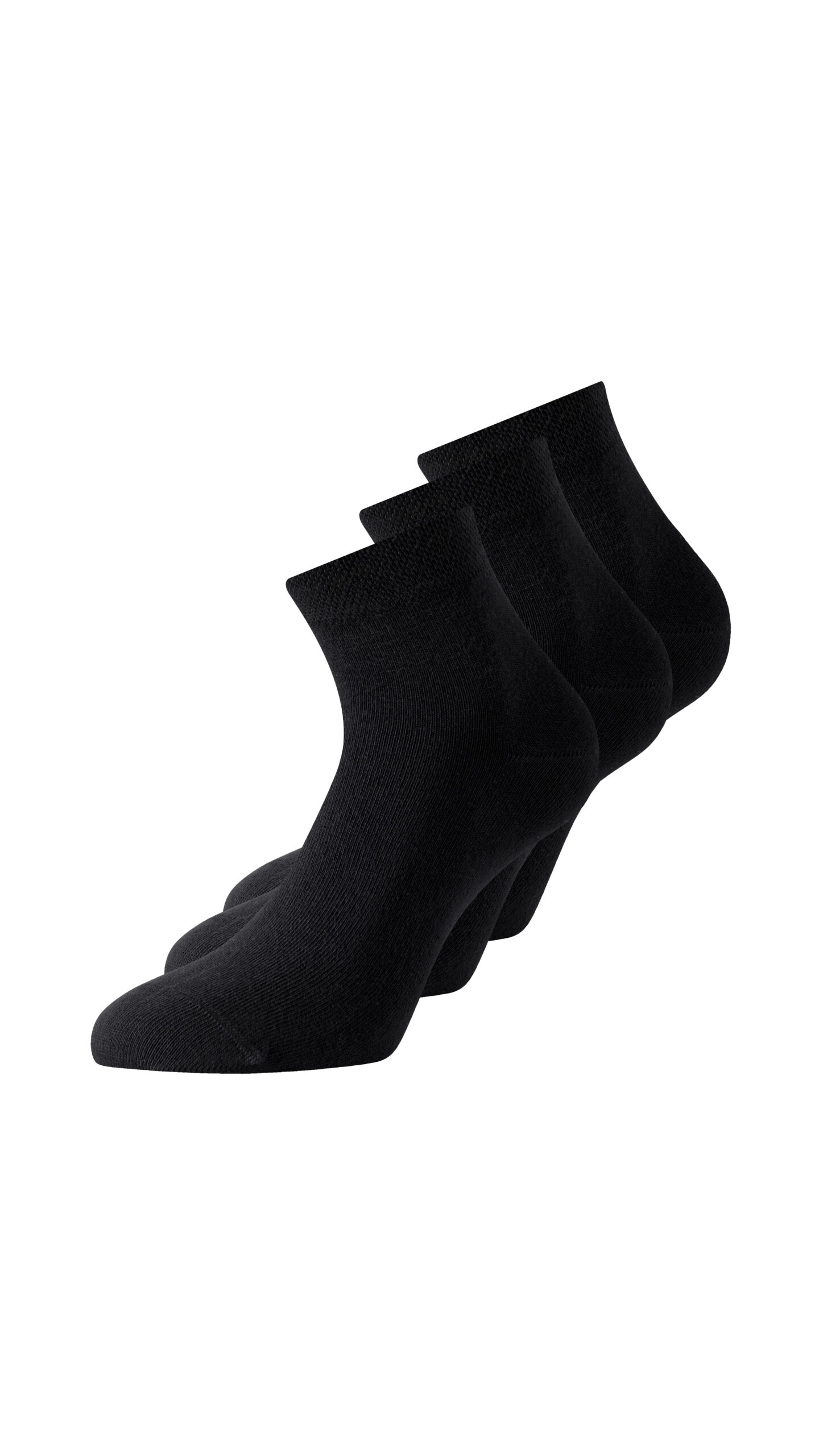 13001 – Casual Quarter Sock – Comfort Cuff – Unisex – 3-Pack - Image 2